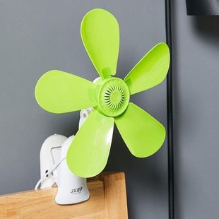 床头学生宿舍迷你静音大风力风夹扇 小风扇电家用小型子床上夹C式