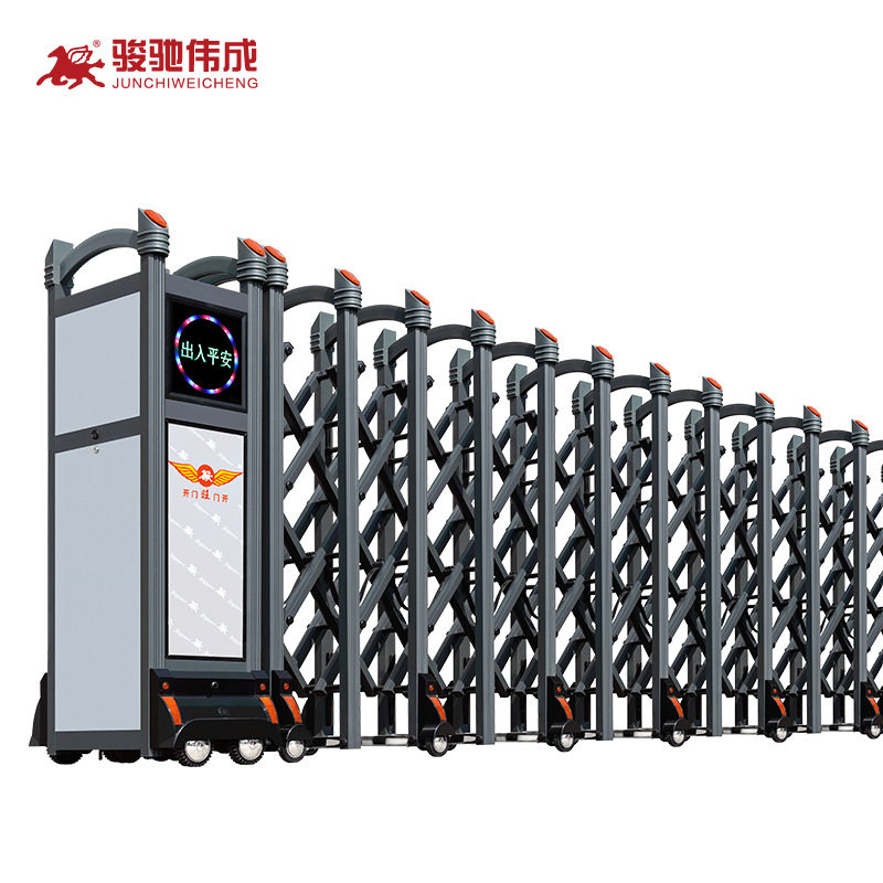 厂家直销铝合金电动伸缩门工厂房伸缩电动大门无轨折叠自动收缩门,电子元器件市场,电线扎带/束线带,淘宝优惠券,粉丝福利购,淘宝优惠卷