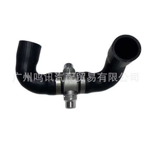 适用宝马冷却液改良升级铝合金软管节温器到水泵水管11538645481