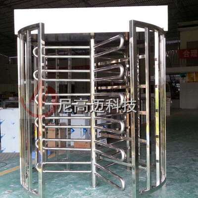 尼高迈单向旋转门禁工厂景区出入口旋转门森林公园自动收费转闸