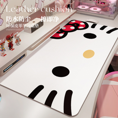 卡通hellokitty学习桌办公书桌垫
