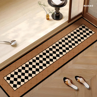 中古卫生间门槛石极窄地垫过门石长条地毯浴室门口硅藻泥吸水脚垫