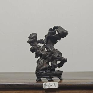 太湖石天然原石文房书桌茶台案几精品禅意小摆件A