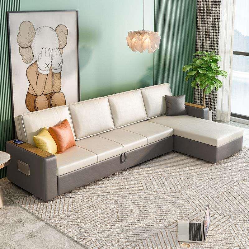 IL沙发829单人木推拉简约现代客厅木骨架海绵不配送上门儿童电动