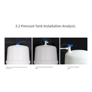 丰达3.2G压力桶 家用净水器储水桶 ro直饮纯水机通用配件储水罐