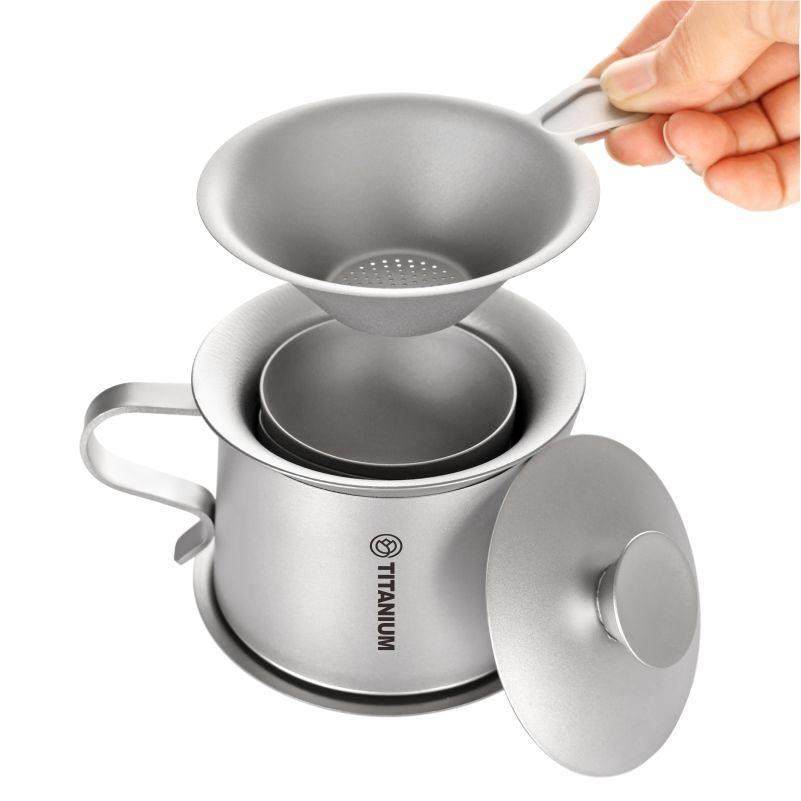 纯钛功夫茶套装心想事橙钛茶具套组加大旅行钛茶碗便携出游钛盖碗,餐饮具,旅行茶具,淘宝优惠券,粉丝福利购,淘宝优惠卷