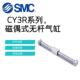 无杆气缸CY1R 63导轨 CY3R SMC磁偶式 原装