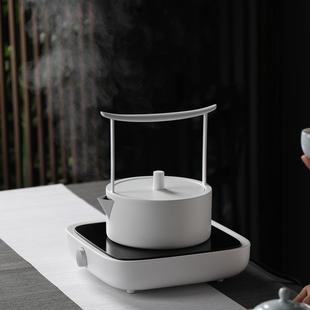 西壶茶壶新月上水器简二代观山茶炉烧煮茶磁炉 三界电陶炉茶具套装