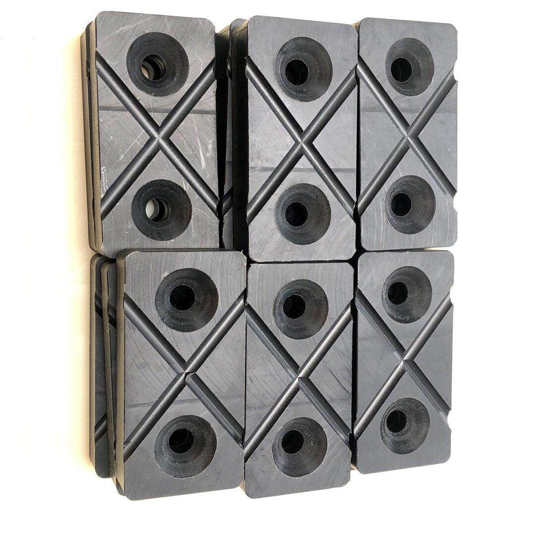 定做起重机滑块尼龙垫板升降机耐滑块TMC伸缩臂滑块开 山钻机滑块