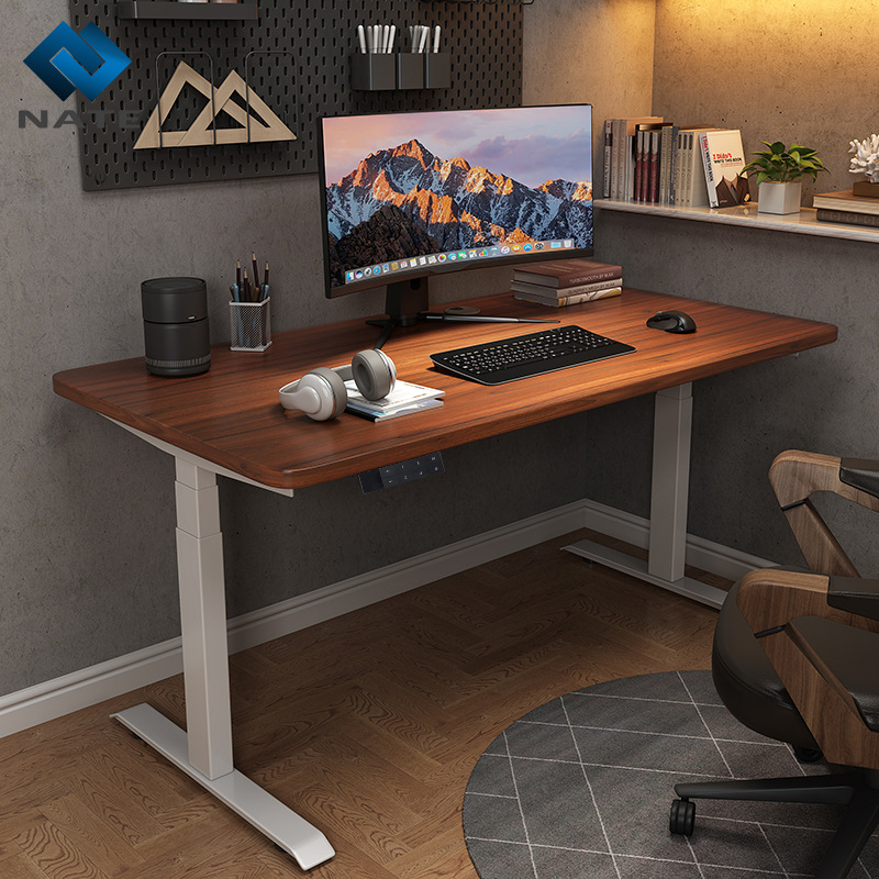 升降桌腿支架智能双电动简约办公桌学习工作台卧室书桌电脑桌电动