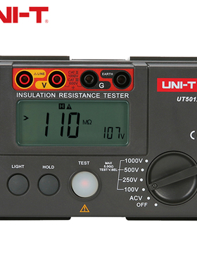优利德UT501A 绝缘电阻测试仪数字兆欧表摇表高压绝缘特性测量仪