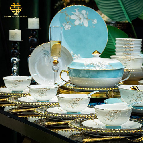 景德镇釉下彩骨瓷餐具