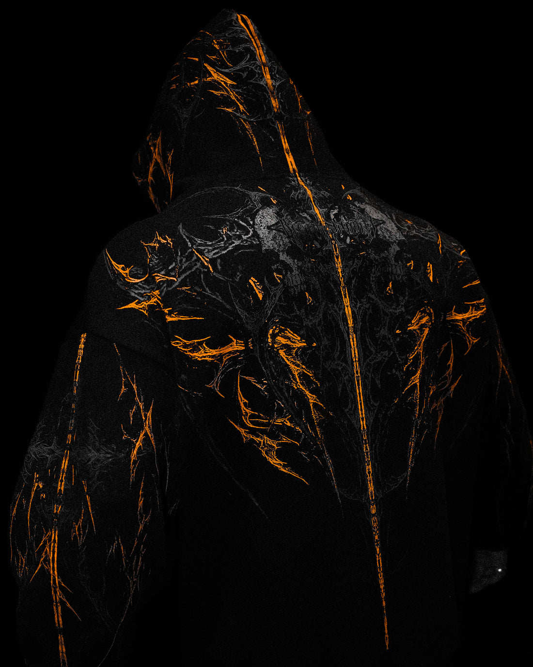 thumbnail for Fall 2025 new super handsome gothic American street trend sports fitness printed hoodie hoodie