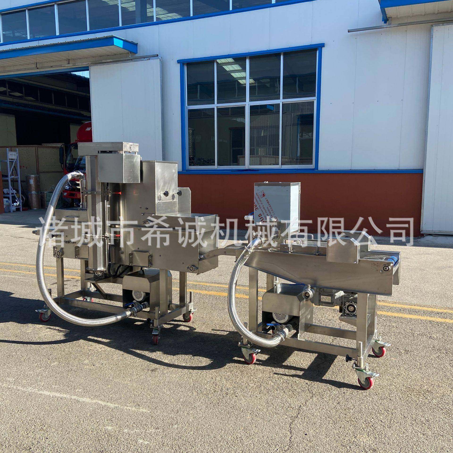 马铃薯饼裹粉机土豆块平行上粉机鸡排裹粉设备鸡肉条撒粉设备,清洗/食品/商业设备,其他食品加工设备,淘宝优惠券,粉丝福利购,淘宝优惠卷