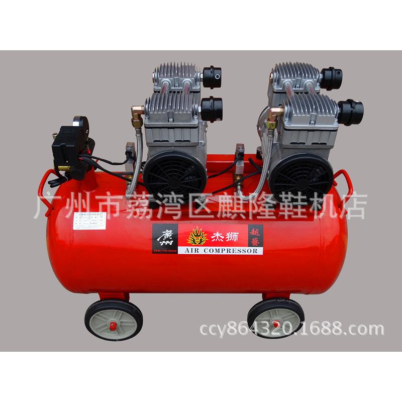 供应杰狮120L-0.7/8静音无油空压机/制鞋机械/空气压缩机图片