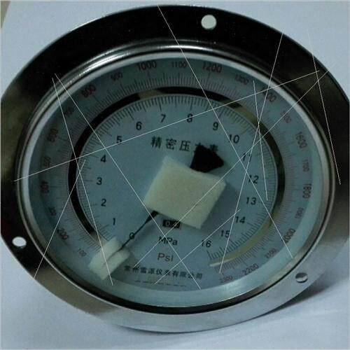 。0.415级 轴向带边精密标准压力表 yb0mm-150zt mpa60压力
