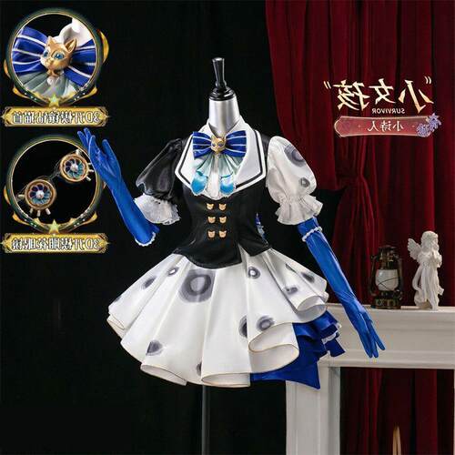 第五人格cos服精华紫小诗人女二次元游戏王者荣耀cos服装夏日