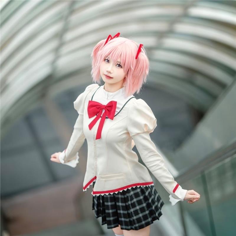 魔法少女小圆cos校服鹿目圆晓美焰美树沙耶香巴麻美cosplay制服