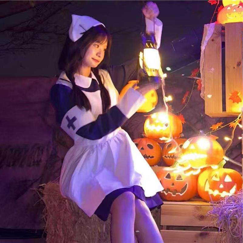 万圣节服装成人护士服cos女仆装化妆舞会装扮衣服创意服饰女新款