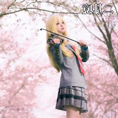 万圣节四月是你的谎言cos服有马公主宫园薰cos学生校服cosplay动