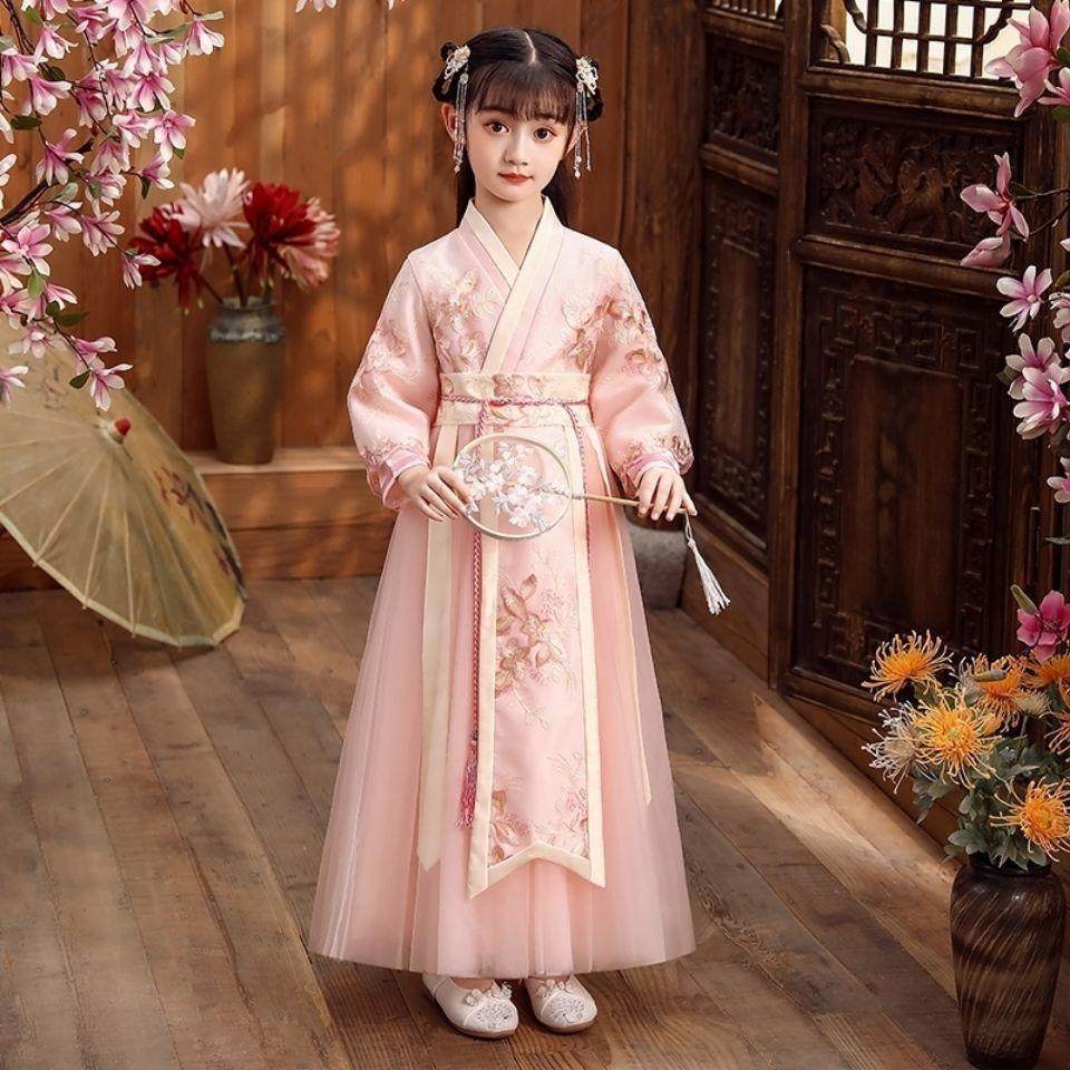 儿童汉服中国风超仙女连