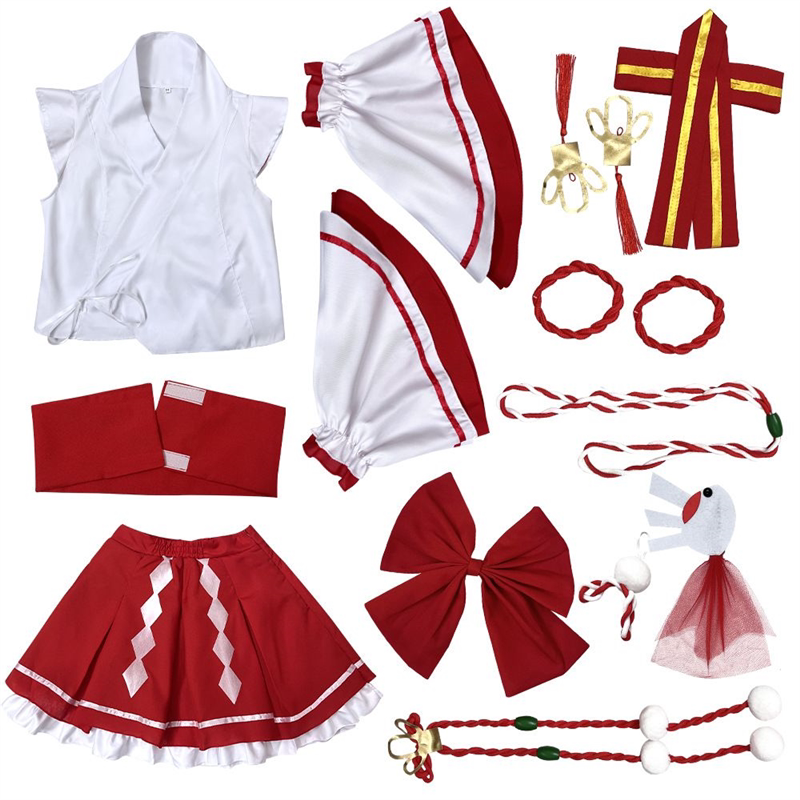 大乔伊势巫女cos服装角色扮演套装极乐净土和服动漫王者COS服