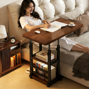 床上写作业神器坐在床上写作业的桌子可折叠电脑桌飘窗笔记本懒人桌学生宿舍游戏桌写字桌板多功能儿童学习桌