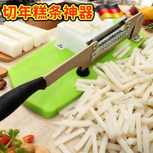 年糕切片机家用切年糕刀薯条切条器年糕切片刀机切阿胶糕的专用刀