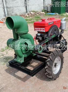 12395寸大面农田积灌溉高山送水倒政水市动排污移式柴油机混流泵