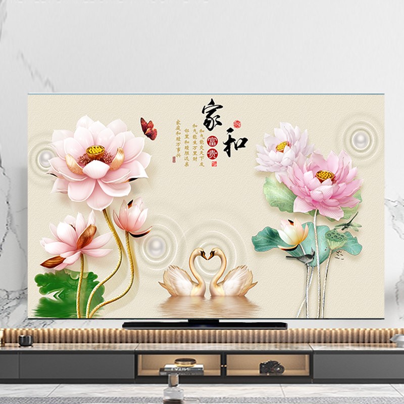 电视机防尘罩65寸套家用202v3新款盖布42寸55寸58寸壁挂曲屏遮挡