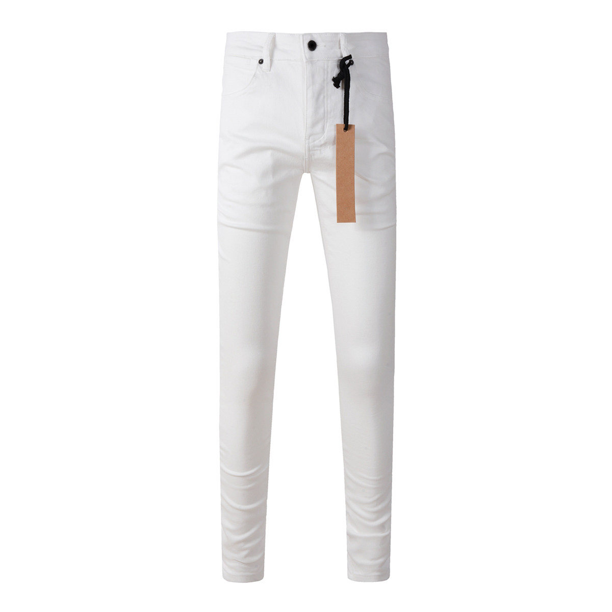 KUS jeans白色牛仔裤男牛仔裤