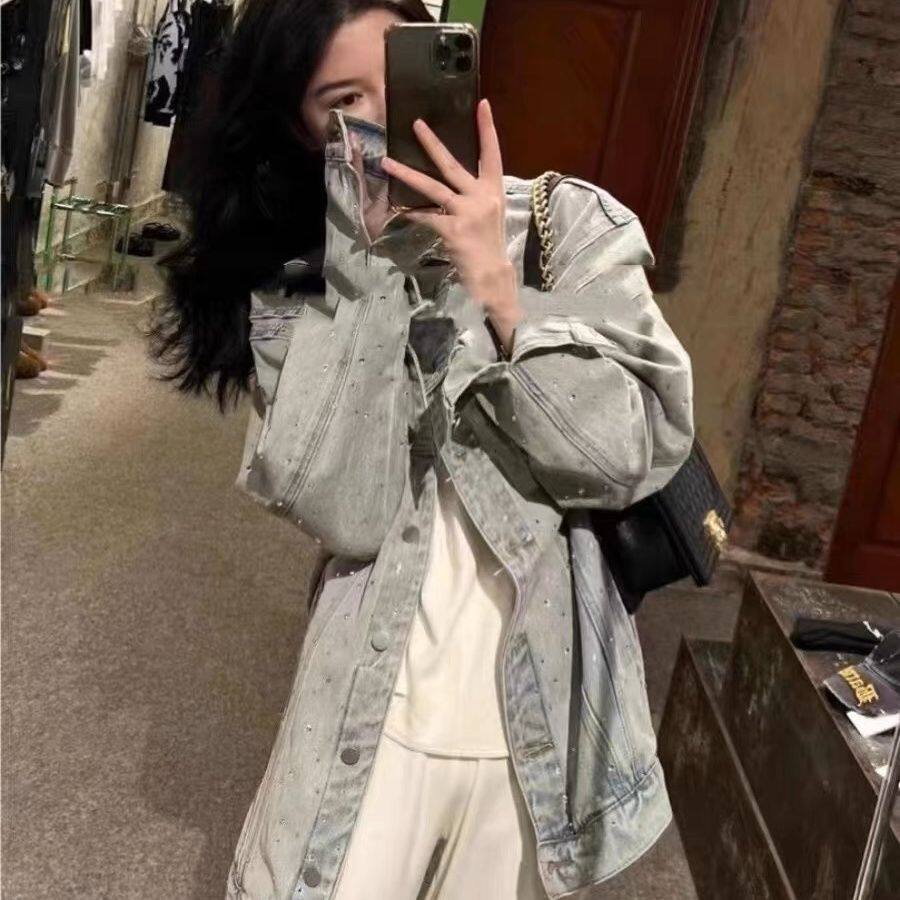 2023水洗做旧割破男女牛