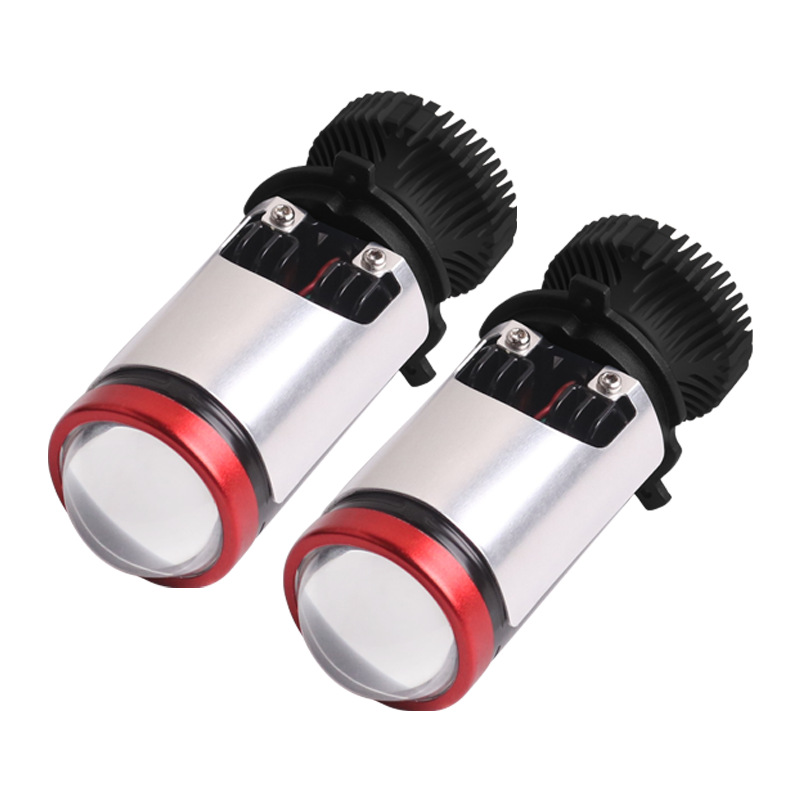 三为车灯工厂车灯sanvi新款6000k h4l pro led迷你小透镜大灯
