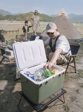 Kbcool保温箱冷藏箱露营冰激凌户外商用冰箱保鲜母乳钓鱼冰块冰桶