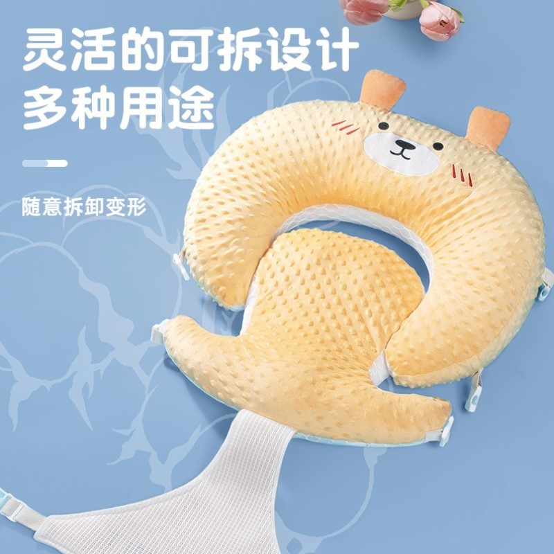 枕头睡床枕垫婴儿床靠垫15睡防度孕妇腰靠枕幼儿斜坡夏季新生透气