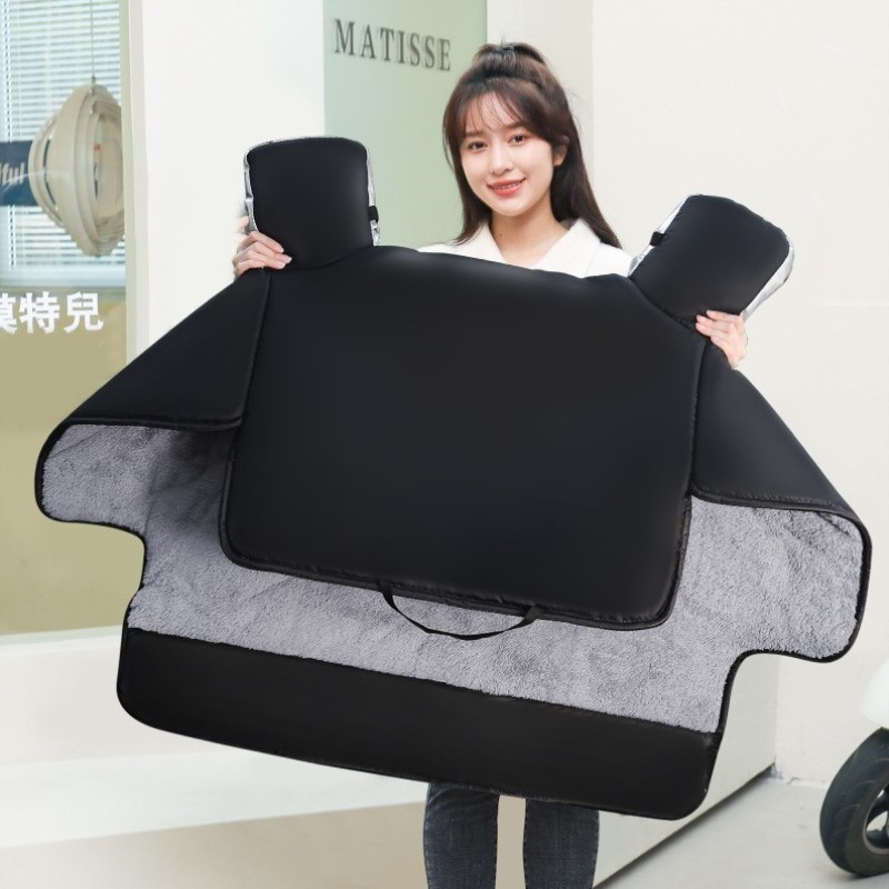 新电动车摩托小型2025通用摩托车挡风风挡加厚防风被冬天新款款冬