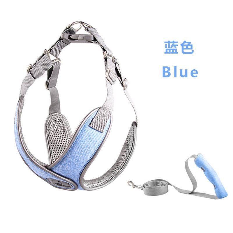 狗狗外出神器式背心背带遛狗斗柯基泰迪法犬柴犬绳子中小型胸牵引