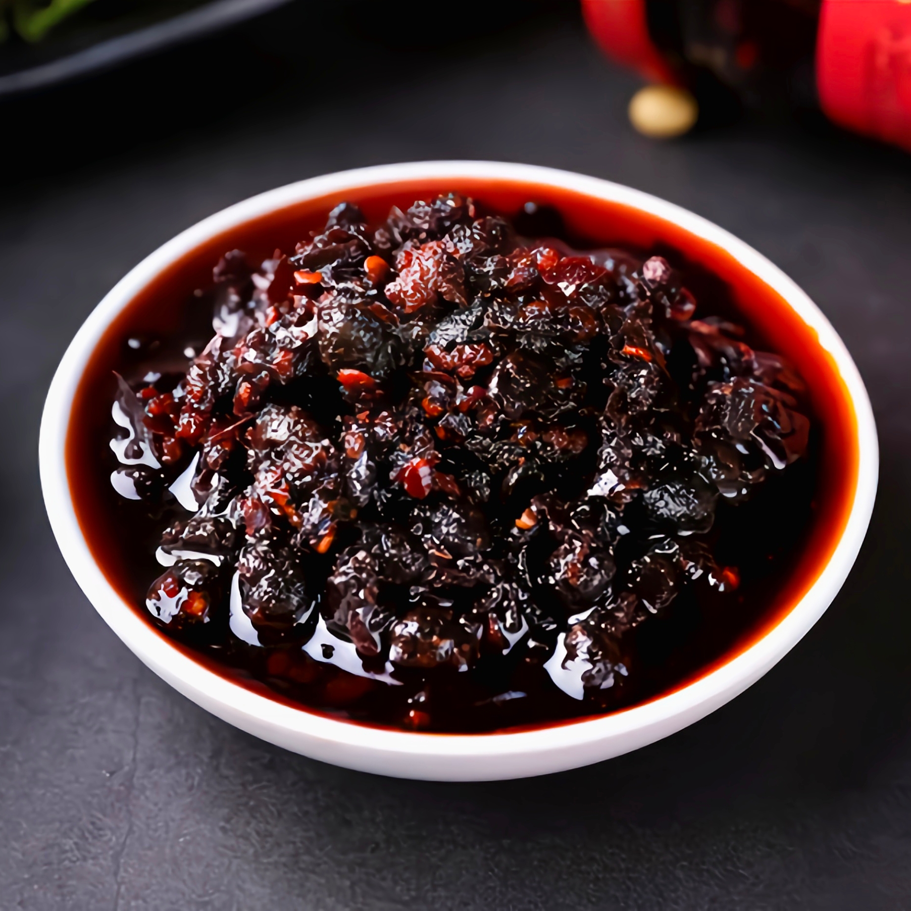 聚九方 香辣豆豉牛肉豆豉辣椒酱拌饭下饭酱袋装四川宜宾风味特产