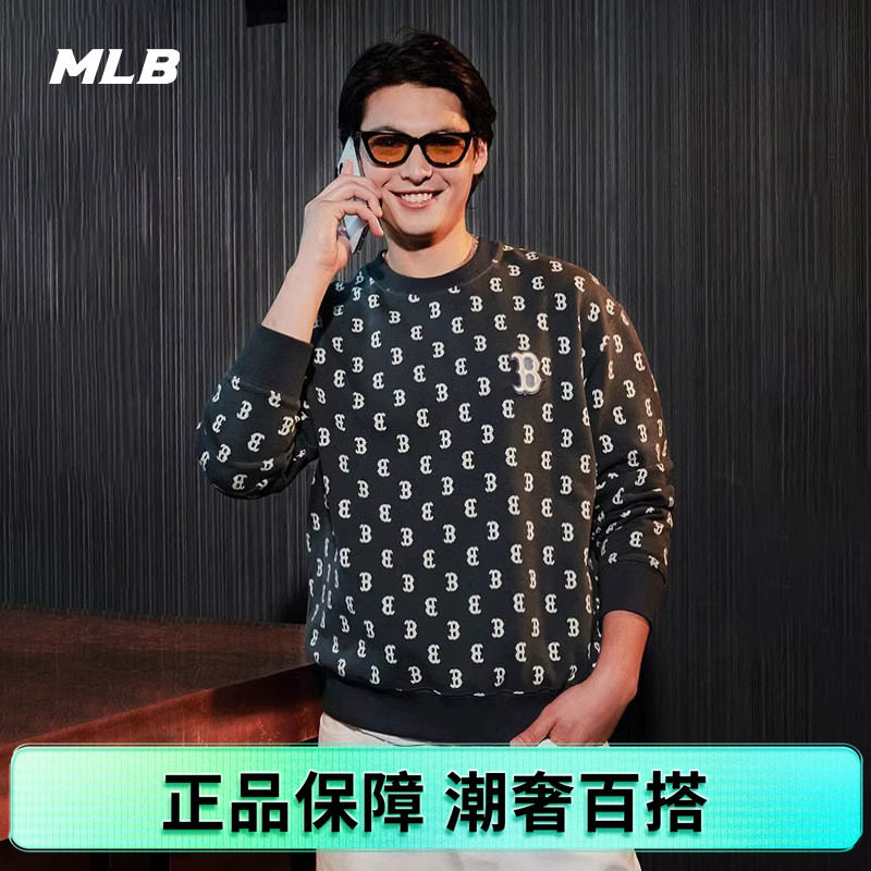 MLB运动卫衣MLB休闲宽松男女同款