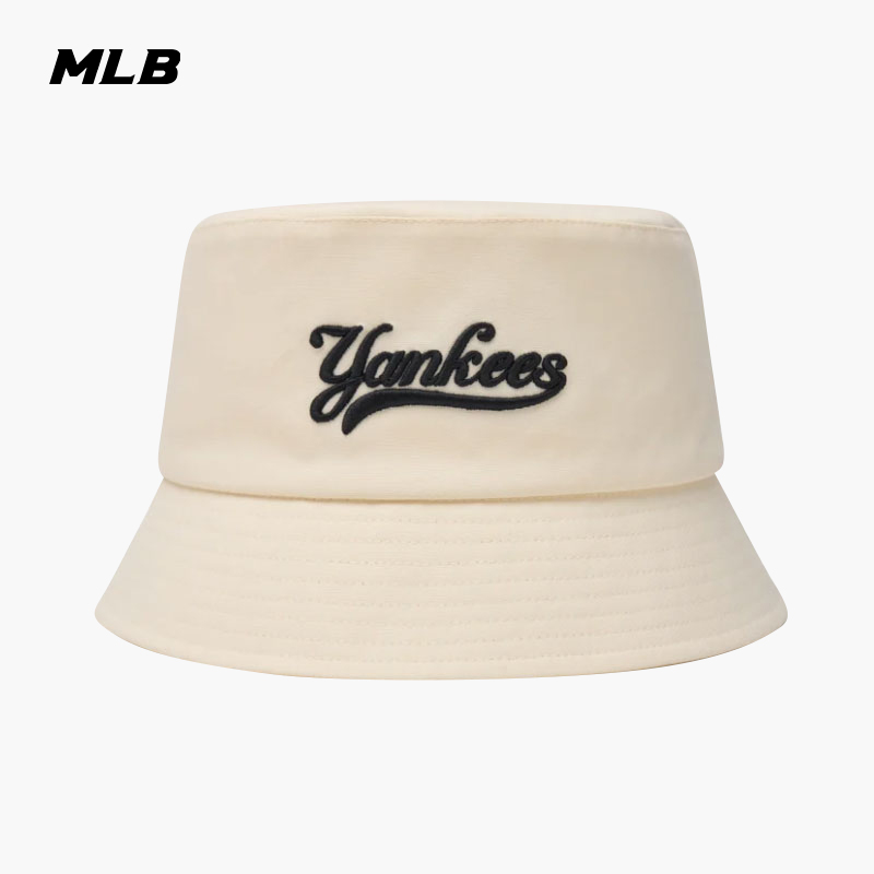 MLB男女同款遮阳帽休闲渔夫帽