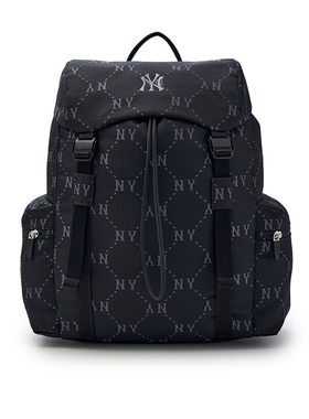 MLB官方正品 男女秋季新款老花双肩包运动包女神节礼物3ABKM035N