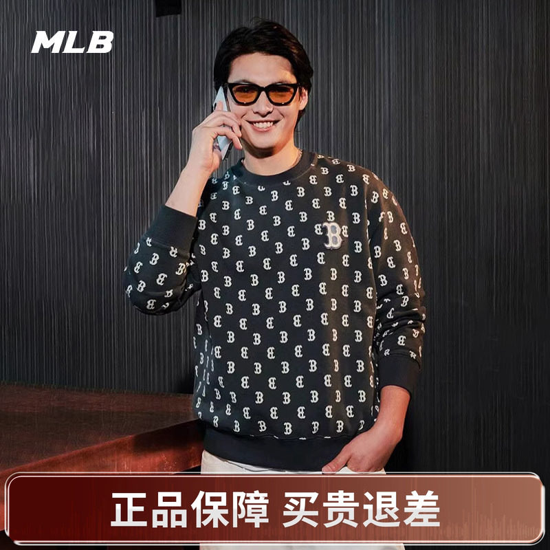 MLB运动卫衣MLB休闲宽松男女同款