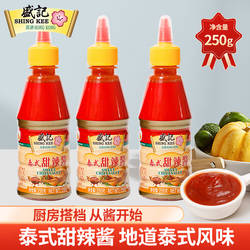 盛记泰式甜辣酱250g关东煮家用酱料挤压瓶辣椒酱手抓饼专用番茄酱