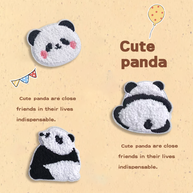 羽绒服刺绣补丁贴自粘免缝布贴