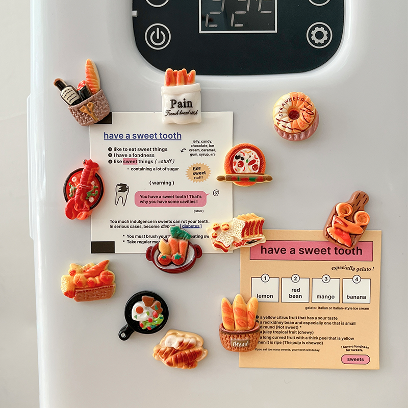 可爱冰箱贴展示板照片固定强力小磁铁创意卡通装饰磁吸扣个性收纳,家居饰品,冰箱贴,淘宝优惠券,粉丝福利购,淘宝优惠卷