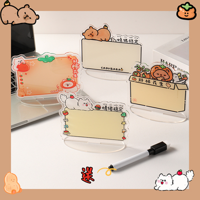 亚克力留言板可擦写书写板