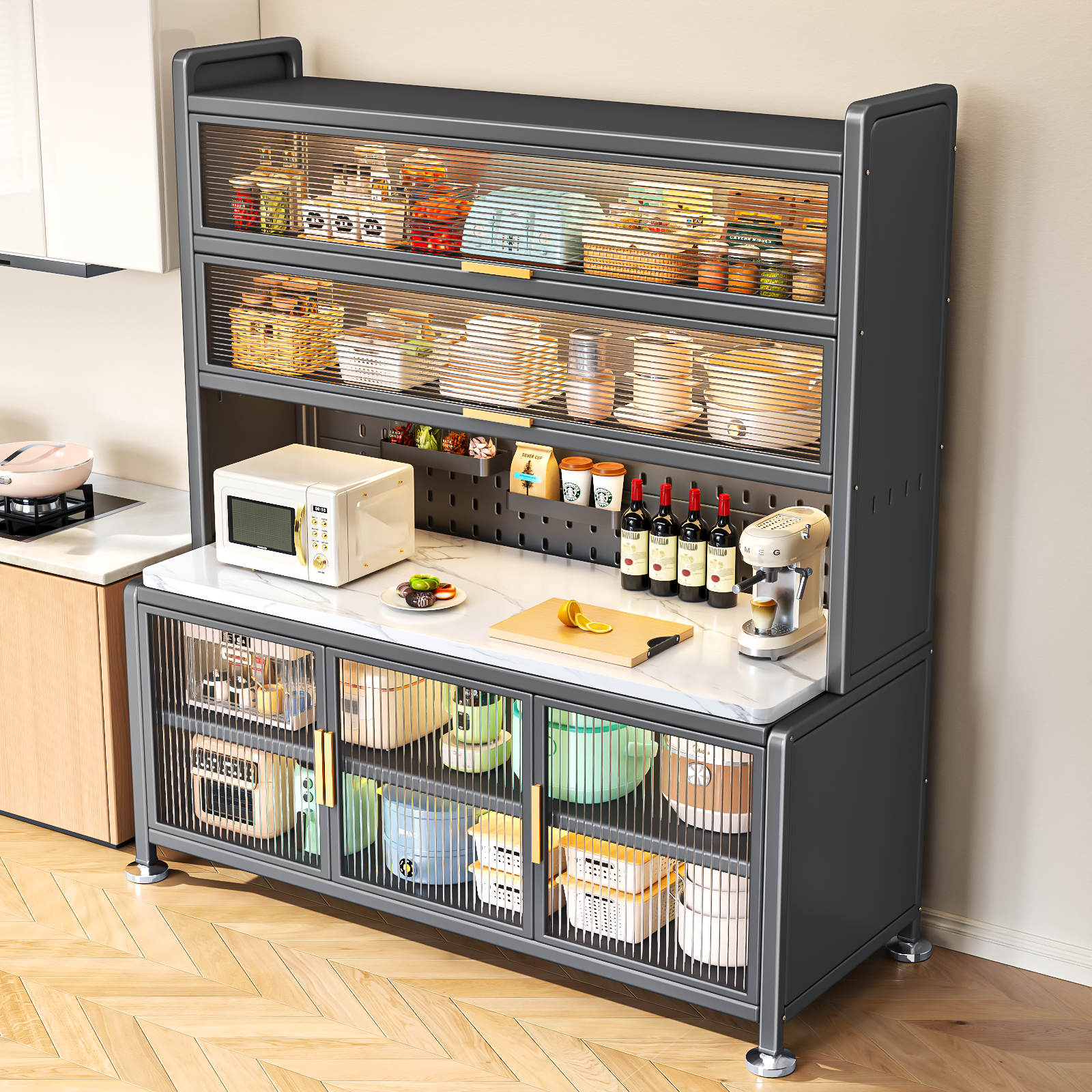 热卖爆款家用岩板餐边柜