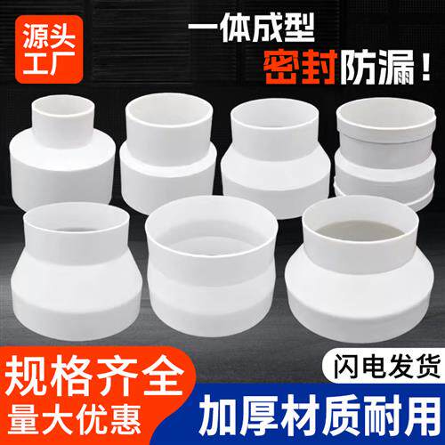 抽油烟机变径圈排风管转换接头烟管变径器大小头转换器150160 180