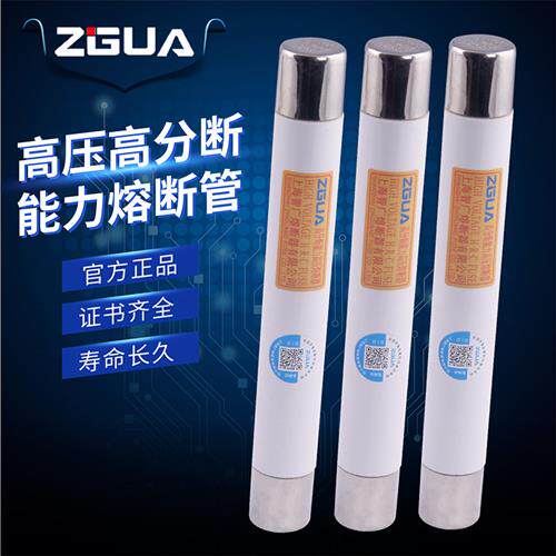 高分断能力熔断器智广限流熔断器PT保险管XRNP1-12KV/0.5A -50KA