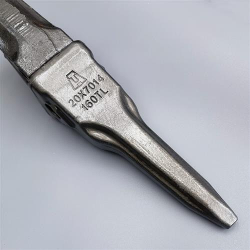 小松100锻造齿Pc100增厚耐磨锰钢材料斗齿销斗根齿座